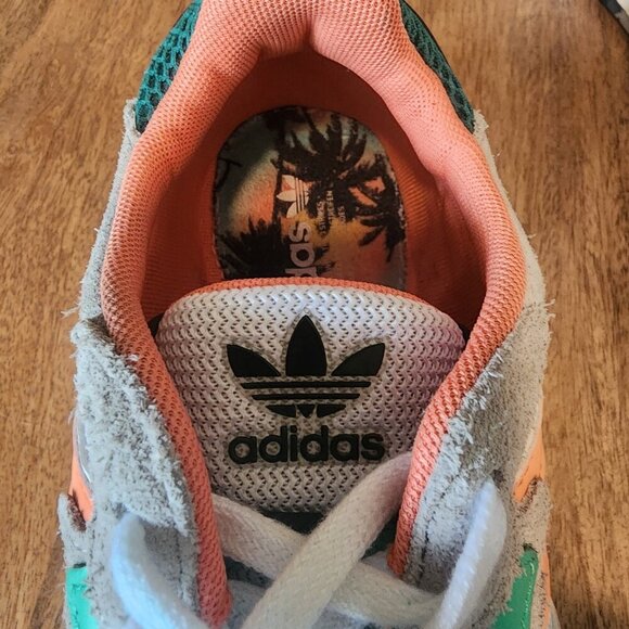 Adidas Tresc Run J Sneakers Shoes White Bliss Coral EF7650 Men's 6 / Women’s 7.5 - Picture 11 of 12